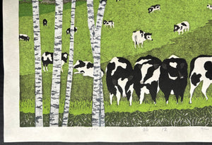 - Ryokuin (Cows in a Green Field) -