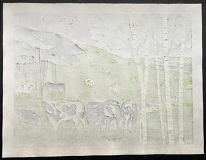 - Ryokuin (Cows in a Green Field) -