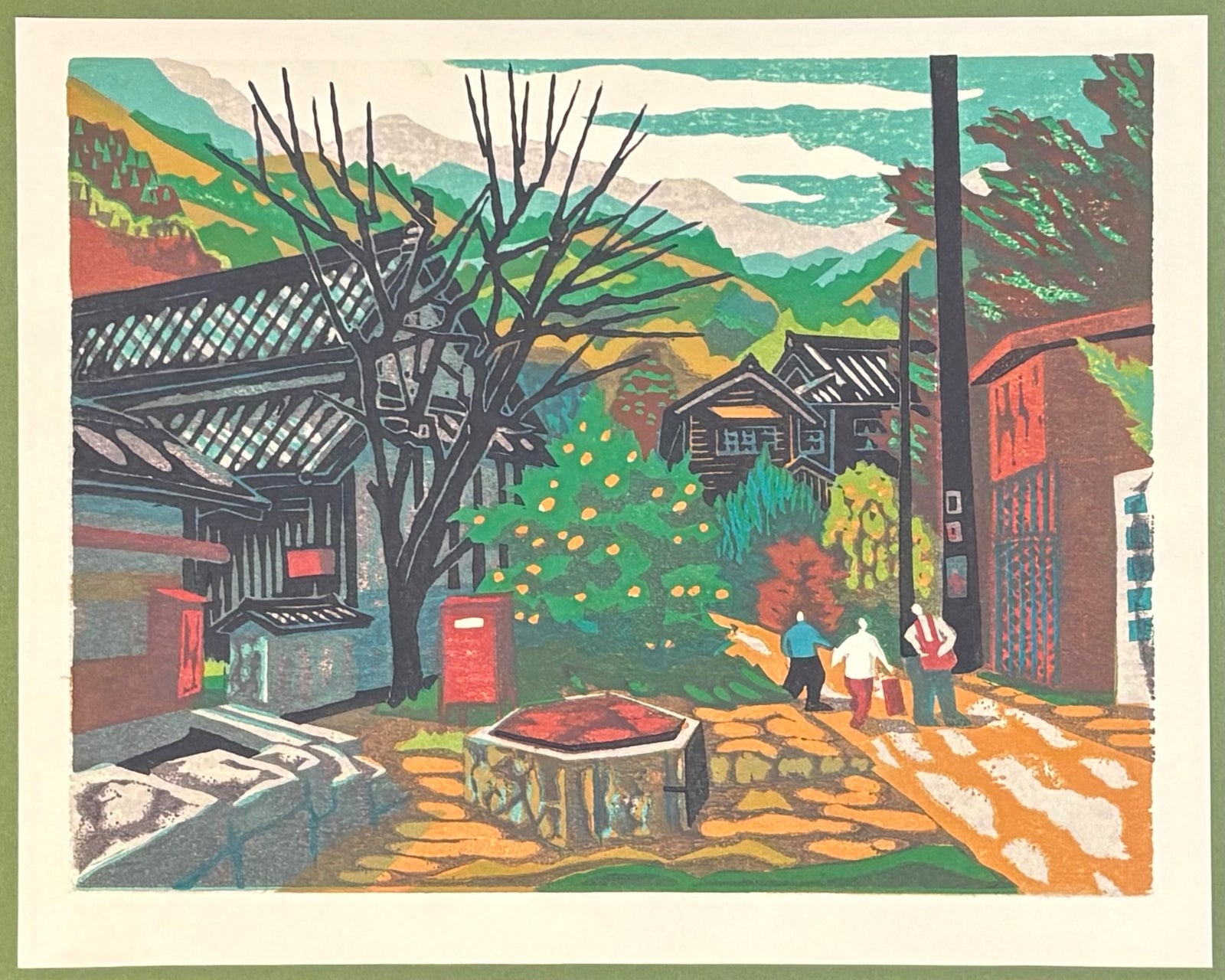- Village Road in Okitomo -