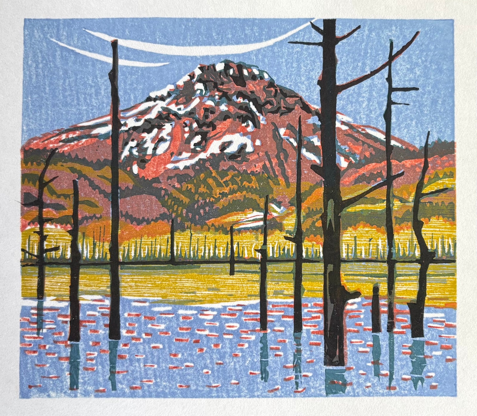  - Taisho Pond in the Japan Alps - Masaya Watabe - SAKURA FINE ART