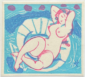- Nude in Blue -