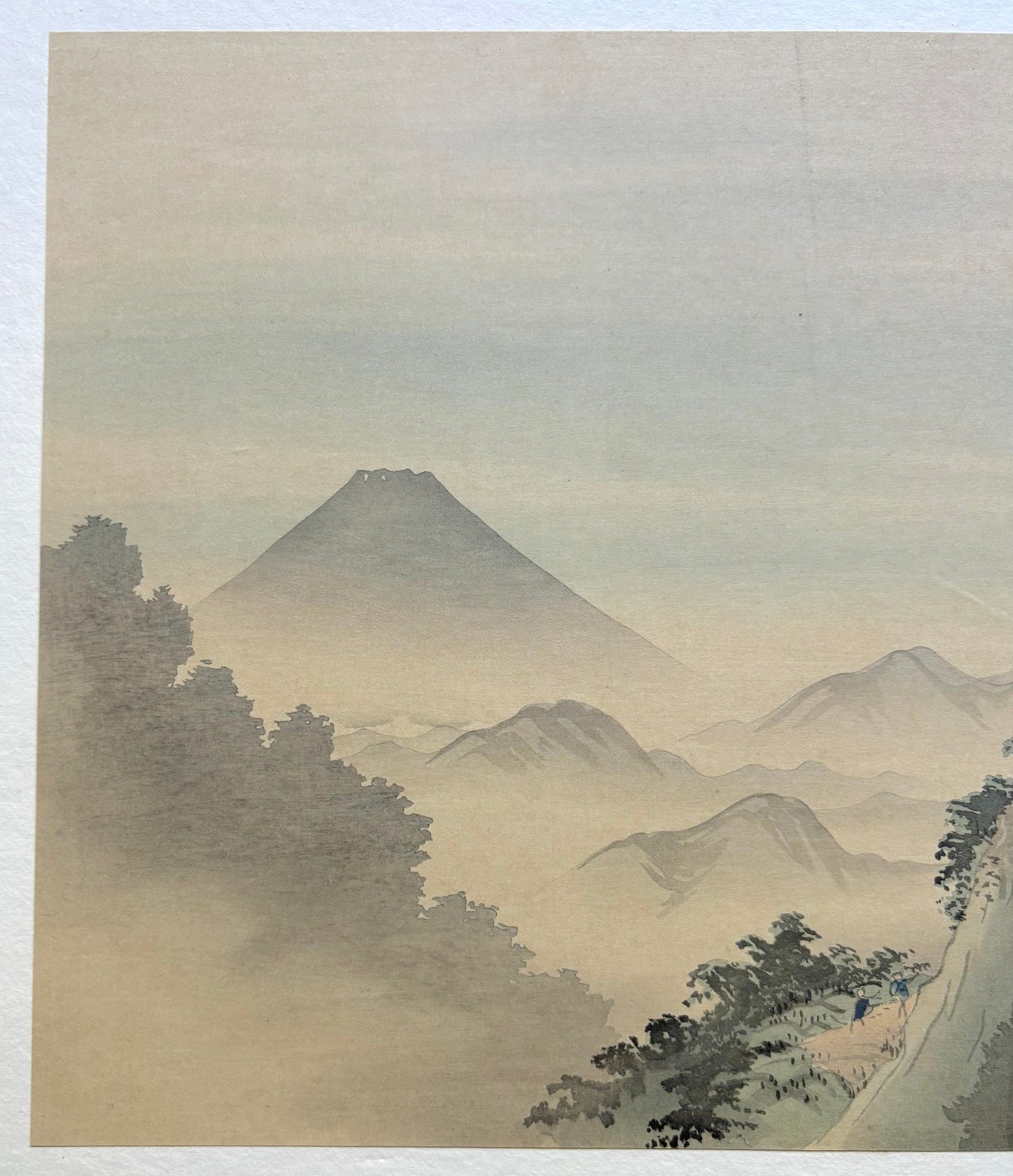 - Fuji Jū-Nikei no uchi, Sagami Ōyama Raigō-dani  (Raigō Valley at Ōyama in Sagami Province, From Twelve Views of Mt. Fuji) -