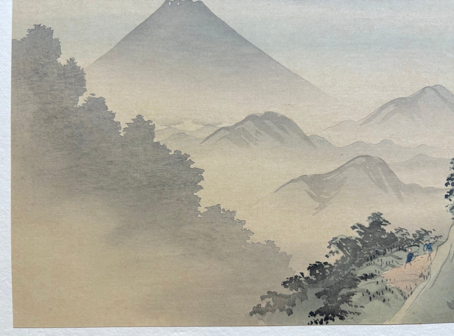 - Fuji Jū-Nikei no uchi, Sagami Ōyama Raigō-dani  (Raigō Valley at Ōyama in Sagami Province, From Twelve Views of Mt. Fuji) -