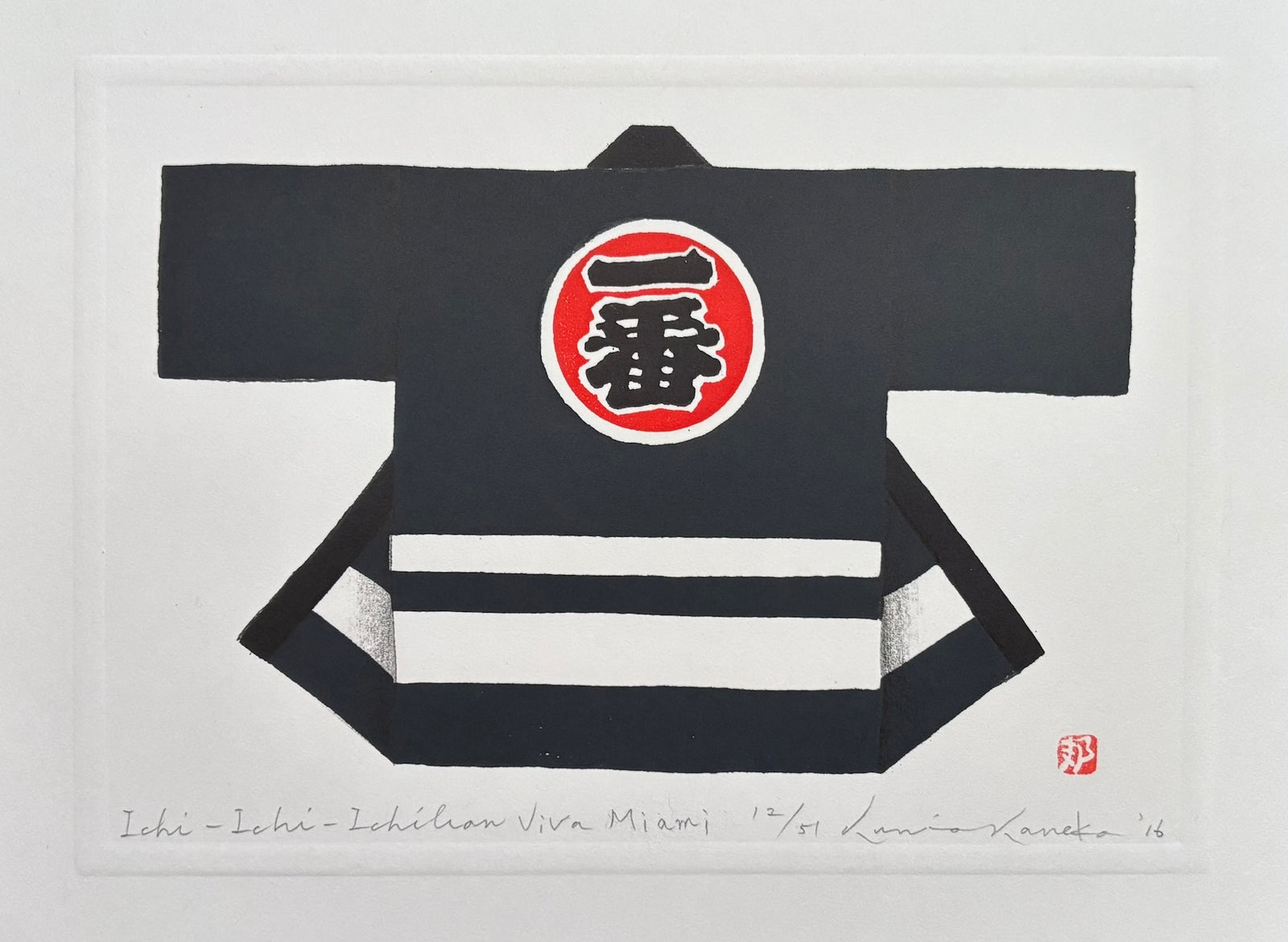  - Ichi - Ichi - Ichiban Viva Miami - Kunio Kaneko - SAKURA FINE ART