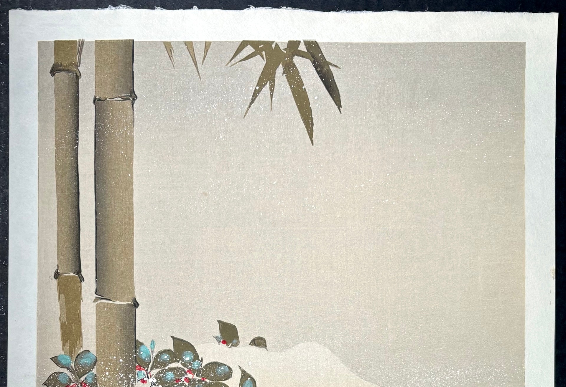 - Secchiku En-o-zu (Mandarin Ducks and Bamboo in Snow) -