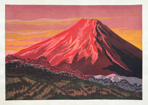 - Shufuji (Vermilion Mount Fuji) -