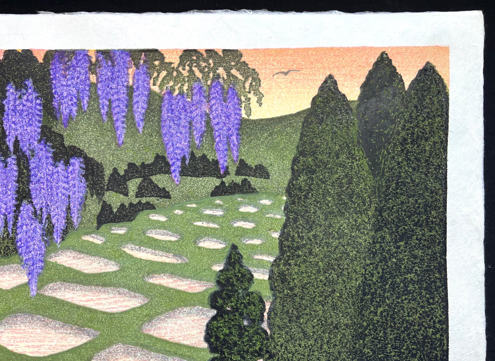 - Fuji saku Sankan 2 (Wisteria Blooming in the Mountains, 2) -