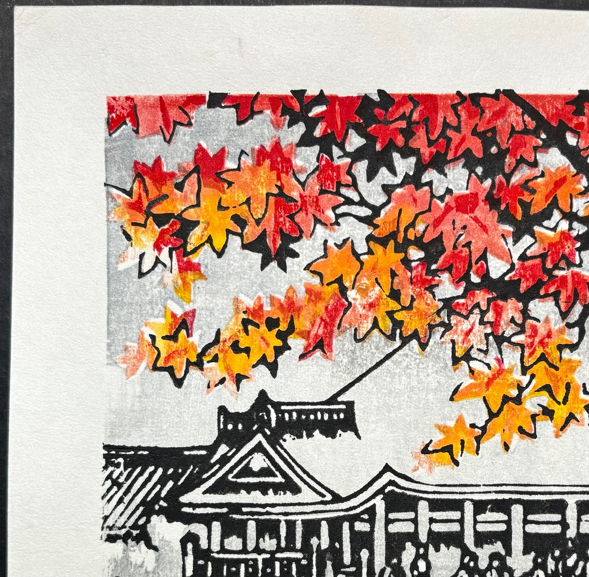 - Momiji no Kiyomizu-dera (Colored Leaves of Kiyomizu Temple, Kyoto) -