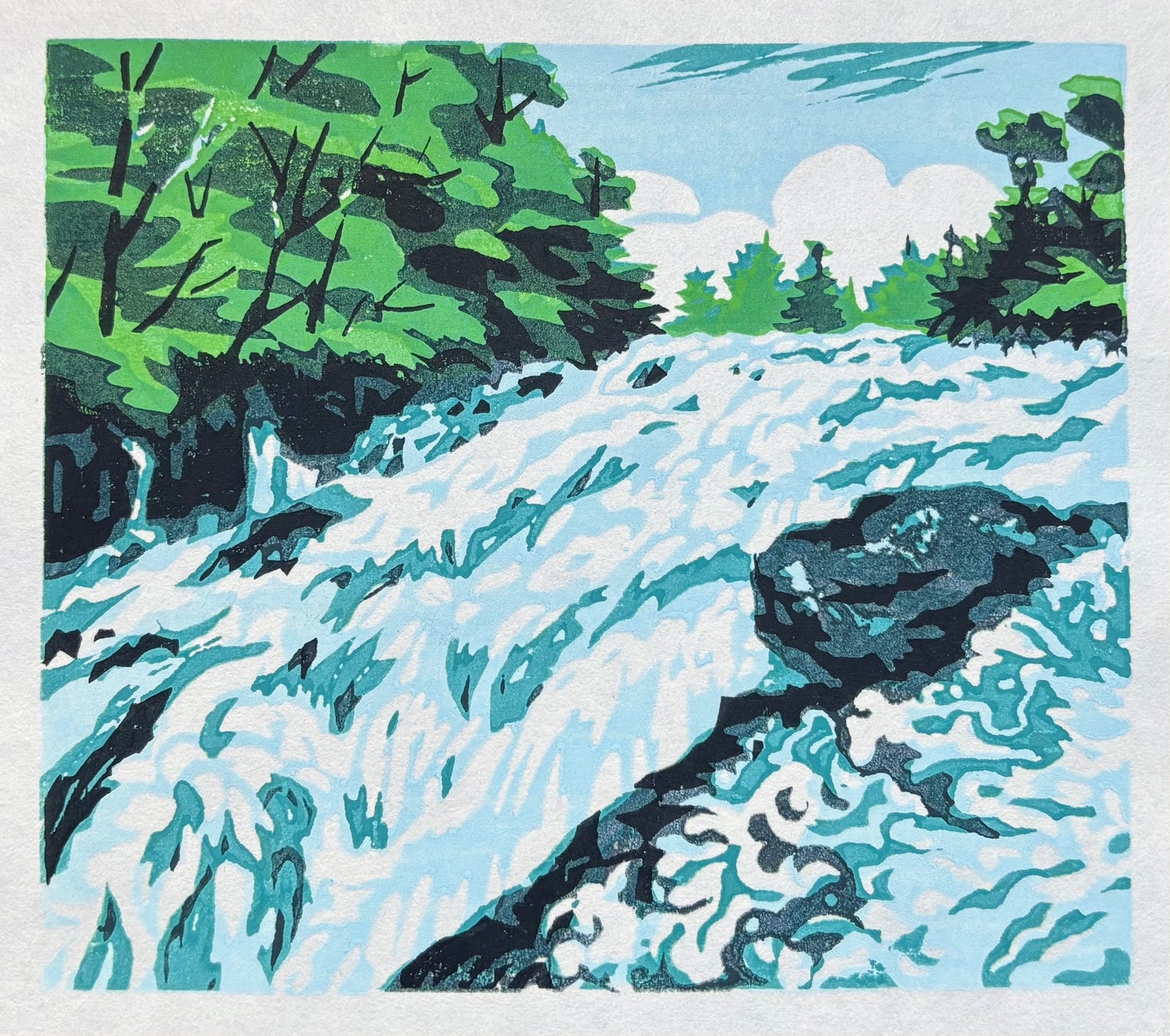 - Ryūzu Falls in Nikkō -