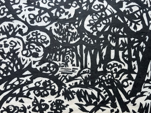 - A Walk with a Dog in the Woods -