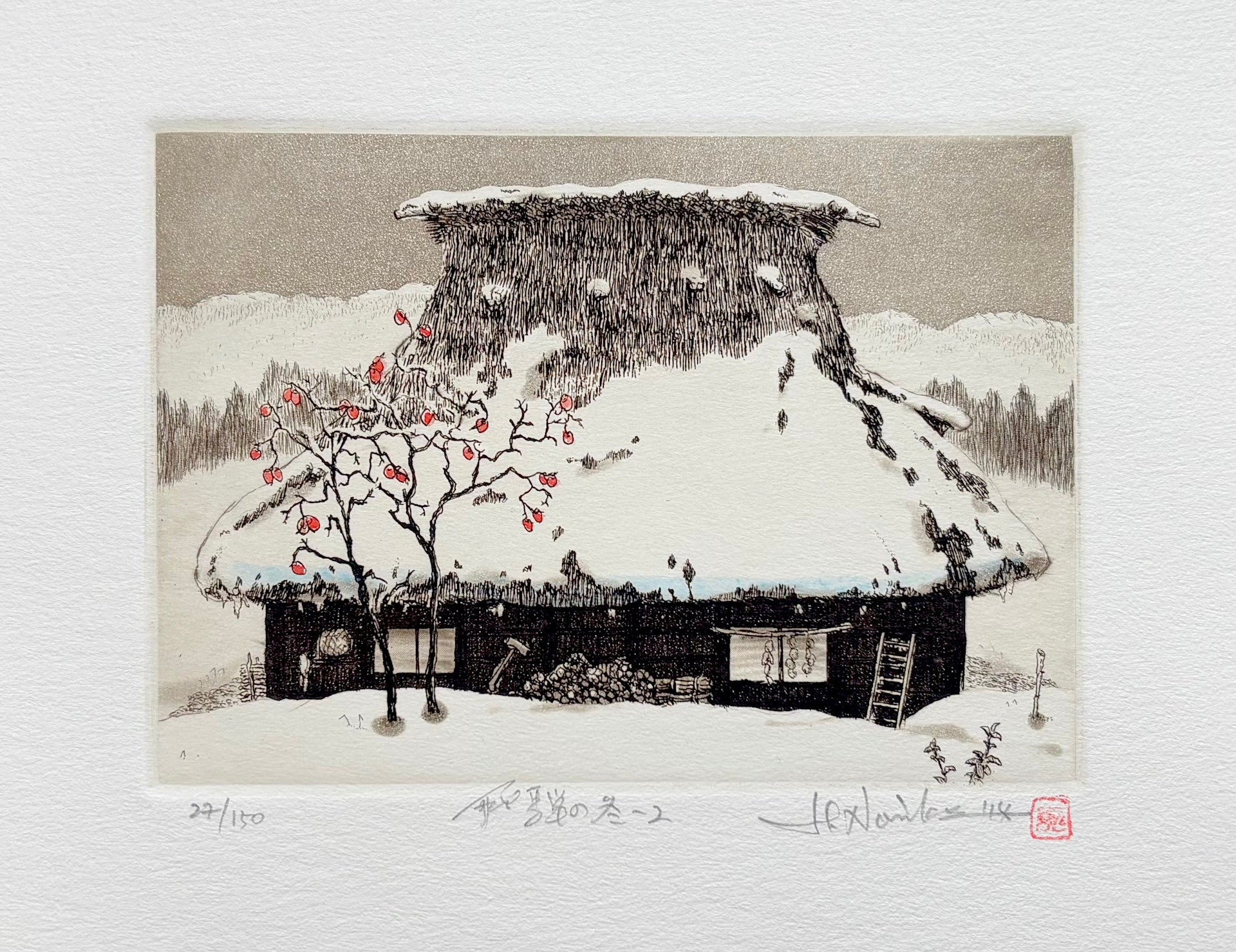 - Hida no Fuyu - 2   ( Hida at Winter -2 ) -