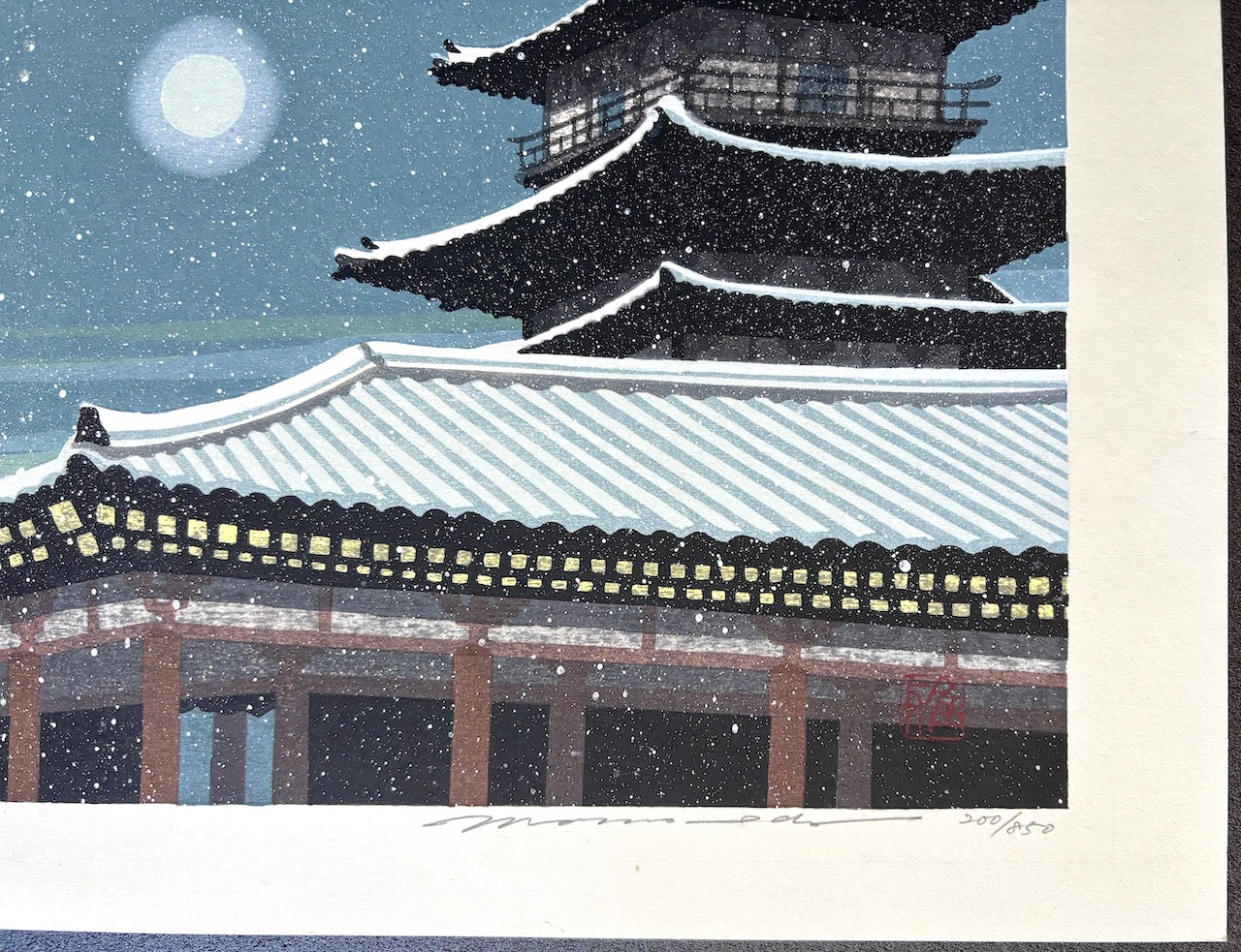 - Yakushi-ji (Yakushi-ji Temple in Winter, Nara) -