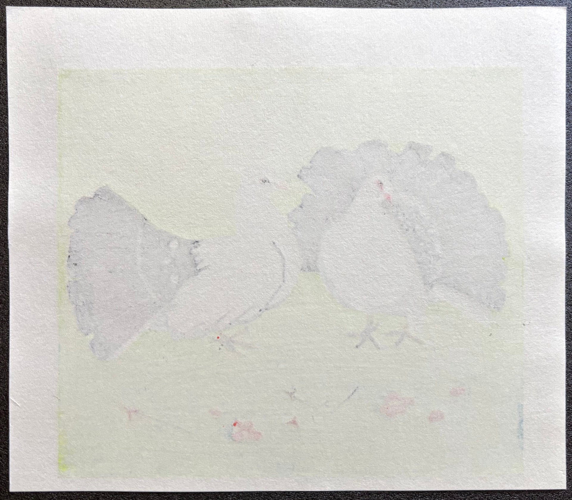 - Two White Doves -