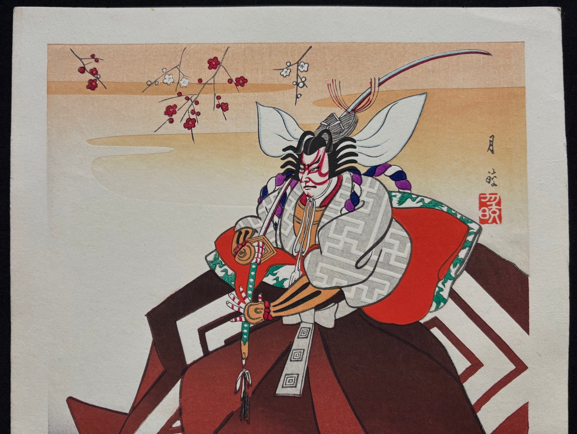 - Gongoro Kamakura from 'Shibaraku' (Kabuki Play)-