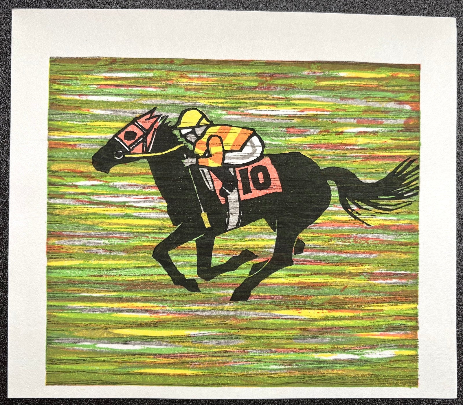  - A Galloping Thoroughbred - Fumio Fujita - SAKURA FINE ART