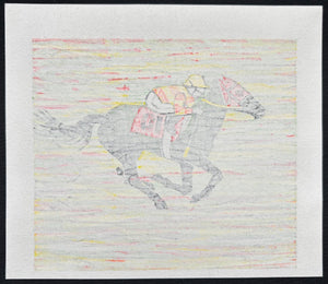  - A Galloping Thoroughbred - Fumio Fujita - SAKURA FINE ART