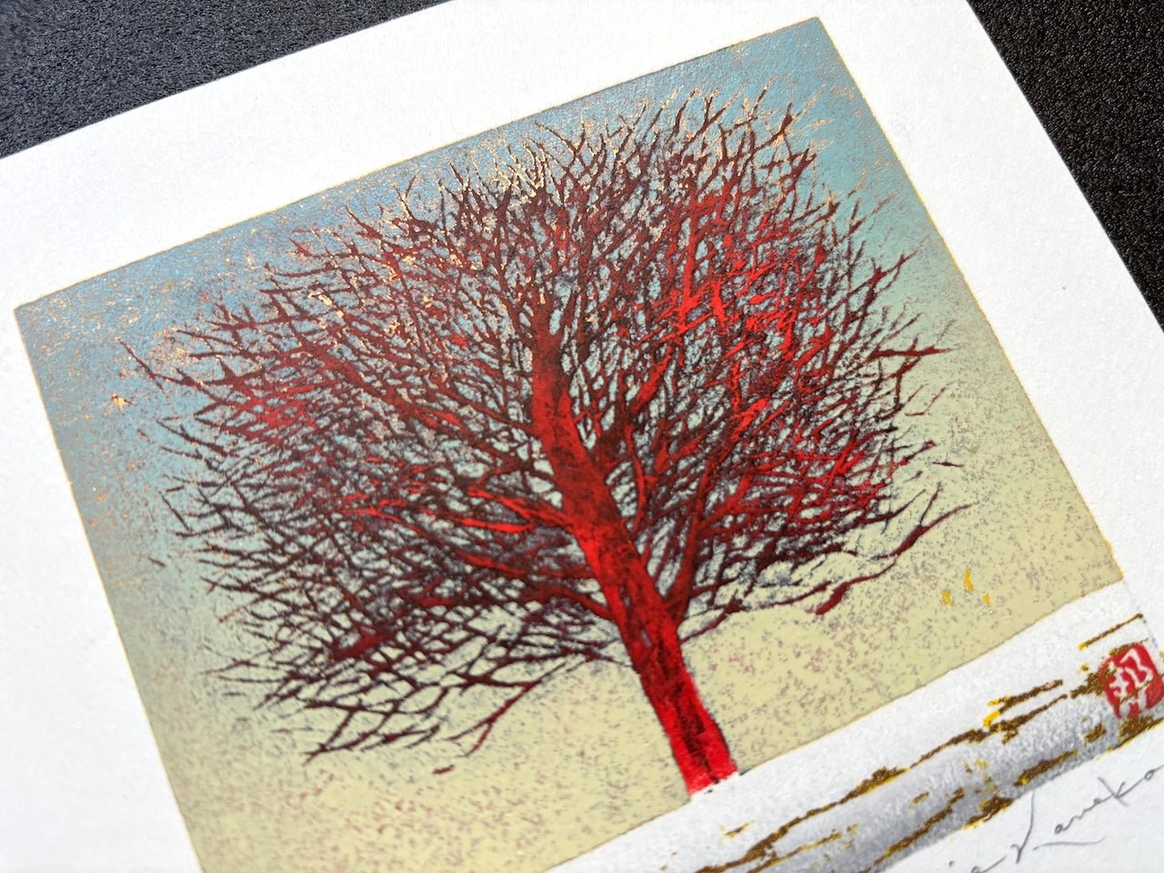  - A Little Red Tree - Kunio Kaneko - SAKURA FINE ART