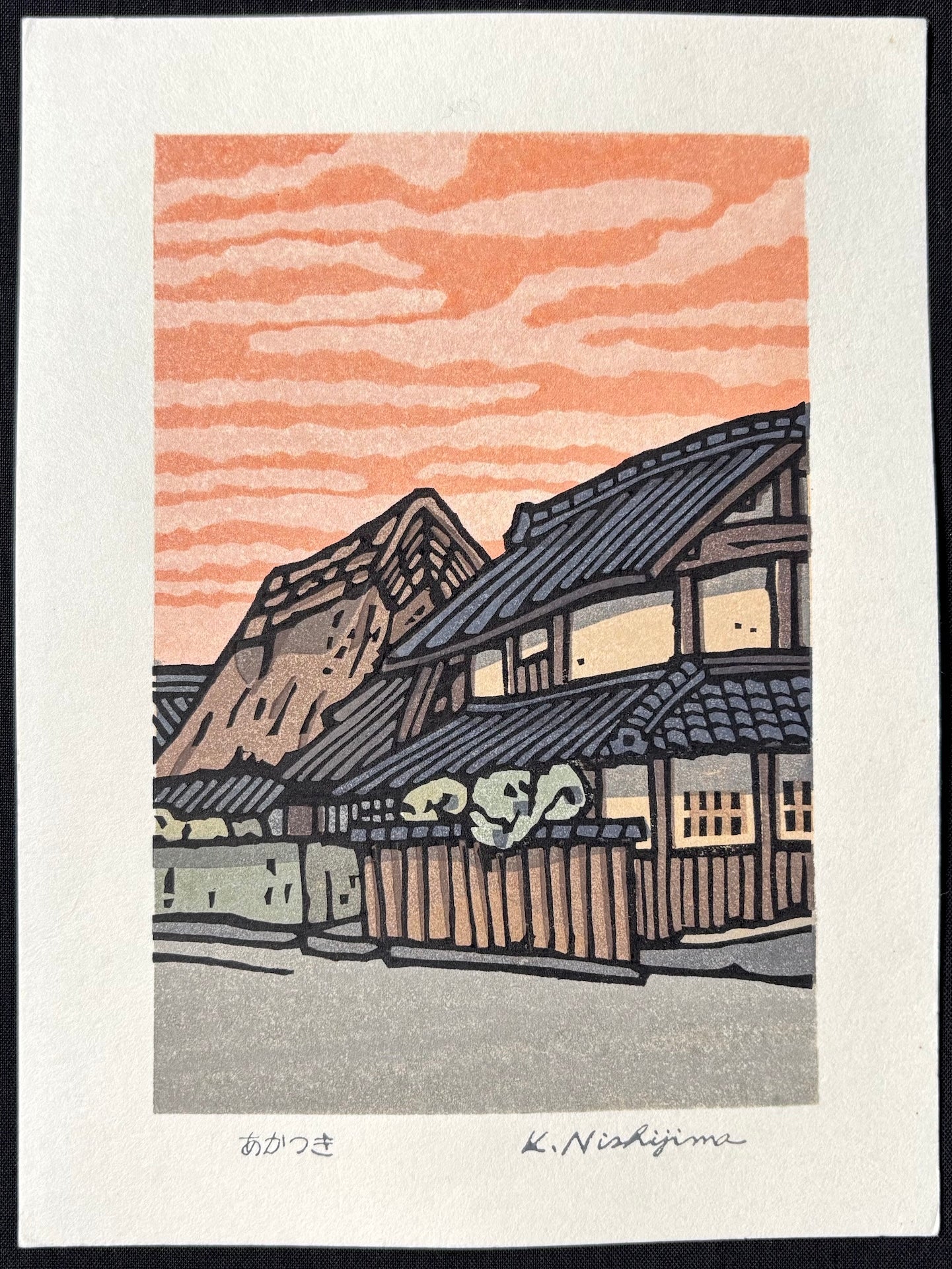 ヤーッコ・マッティラ　サイン付作品集 マグネット 富士山 水車 風景 東京 日本 TOKYO JAPAN Magnets ご