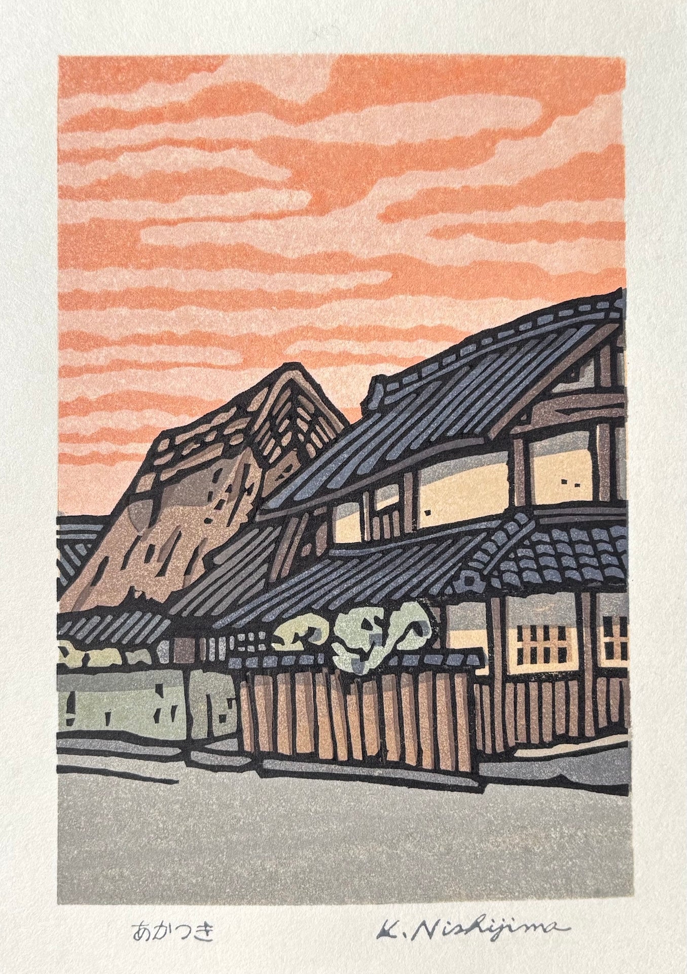  - Akatsuki (Dawn) - Katsuyuki Nishijima - SAKURA FINE ART