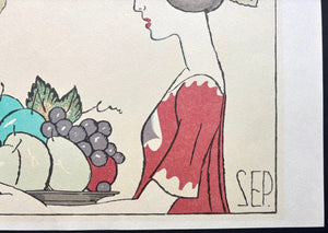  - Aki (Autumn), Limited edition - Yumeji Takehisa - SAKURA FINE ART