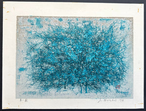  - Aoi Yabu (Blue Thicket), 1974 - Joichi Hoshi - SAKURA FINE ART
