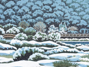  - Arashiyama Sekka (Snow Flowers of Arashiyama, Kyoto) - Masao Ido - SAKURA FINE ART