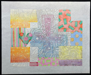  - Asian – Pink no Cross to Heart" (Pink Cross and Heart, from the Asian Series) - Mitsuru Hiraki - SAKURA FINE ART