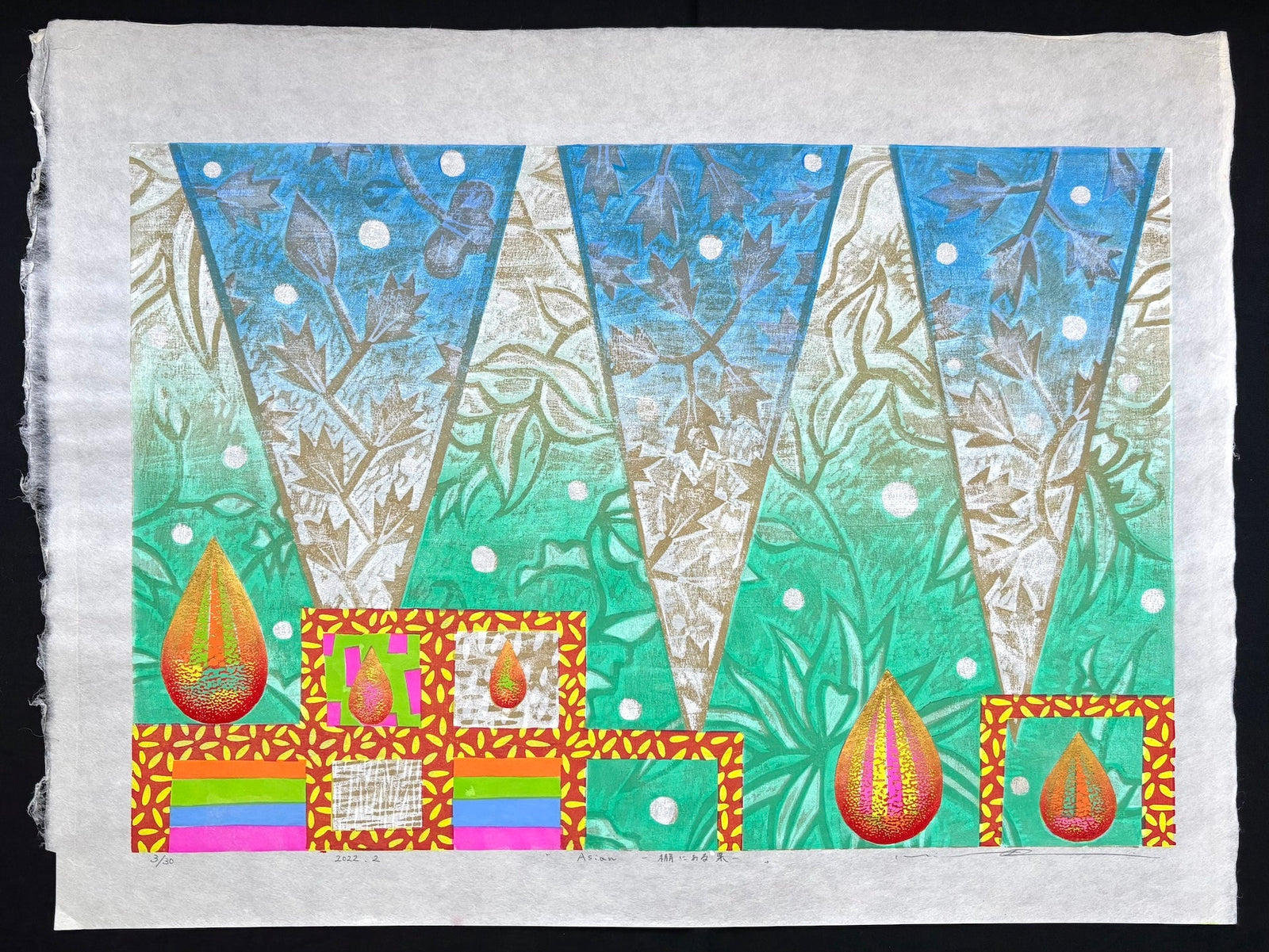  - Asian – Tana ni aru Kuri (Chesnuts on the Shelf, from the Asian Series) - Mitsuru Hiraki - SAKURA FINE ART