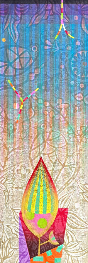  - Asian・Donguri to Aoi Sora (Asian・Acorn and the Blue Sky) - Mitsuru Hiraki - SAKURA FINE ART