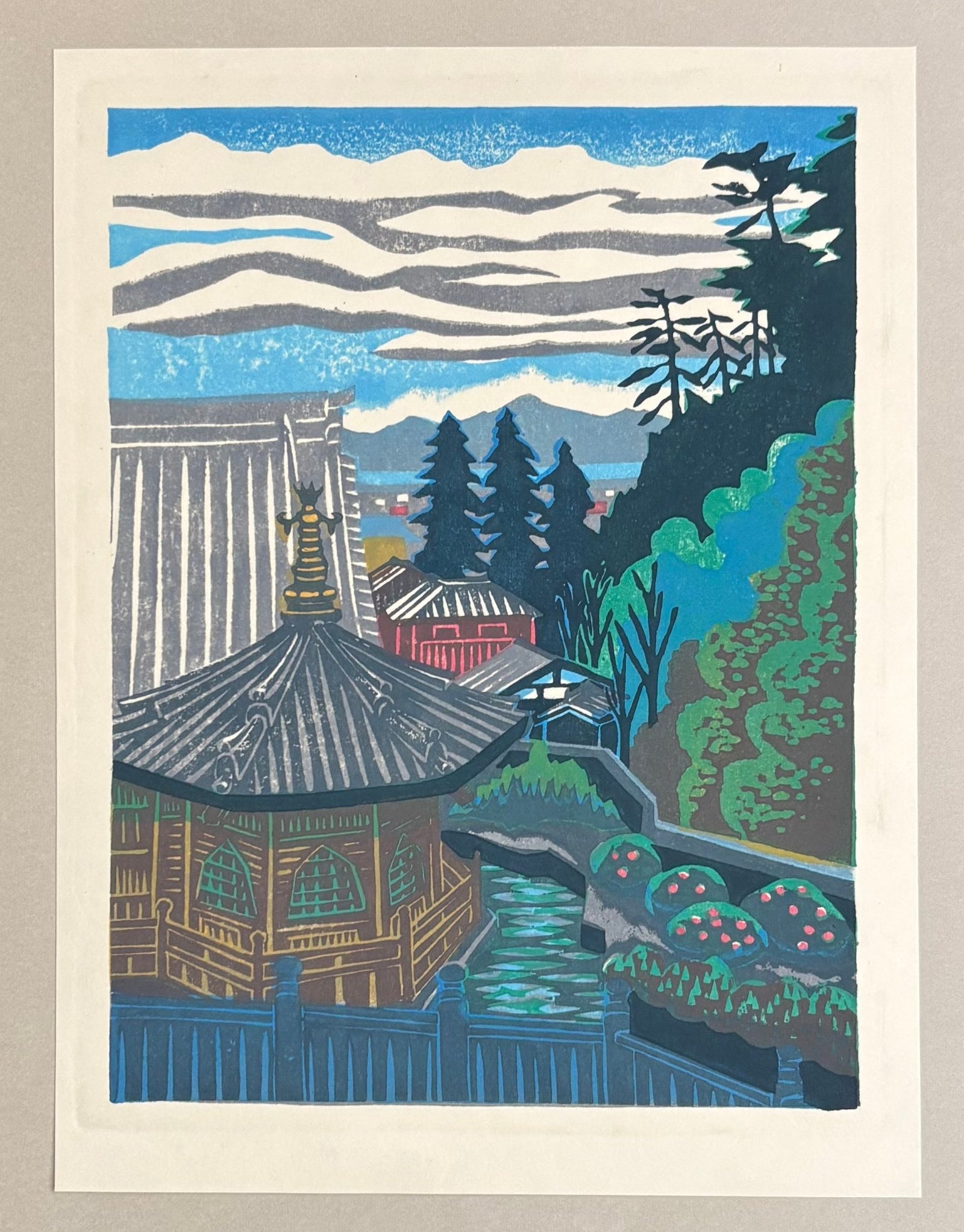 - At Itsukushima Daishoin Temple, Miyajima -