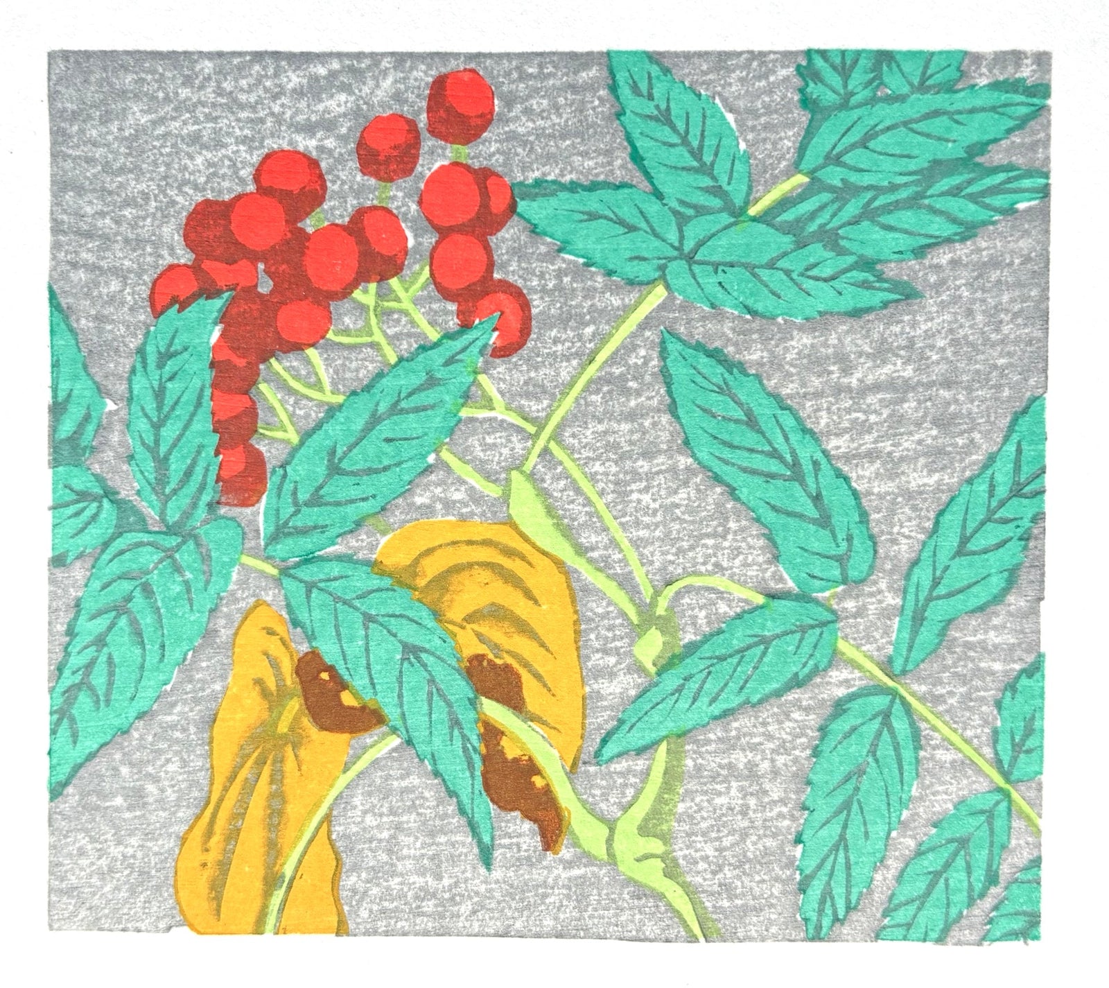  - Autumn Plants - Fumio Kitaoka - SAKURA FINE ART