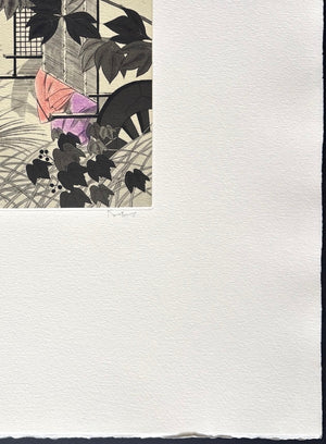  - "Azumaya” (The Eastern Cottage) from The Tale of Genji - Kaoru Saito - SAKURA FINE ART
