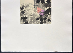  - "Azumaya” (The Eastern Cottage) from The Tale of Genji - Kaoru Saito - SAKURA FINE ART