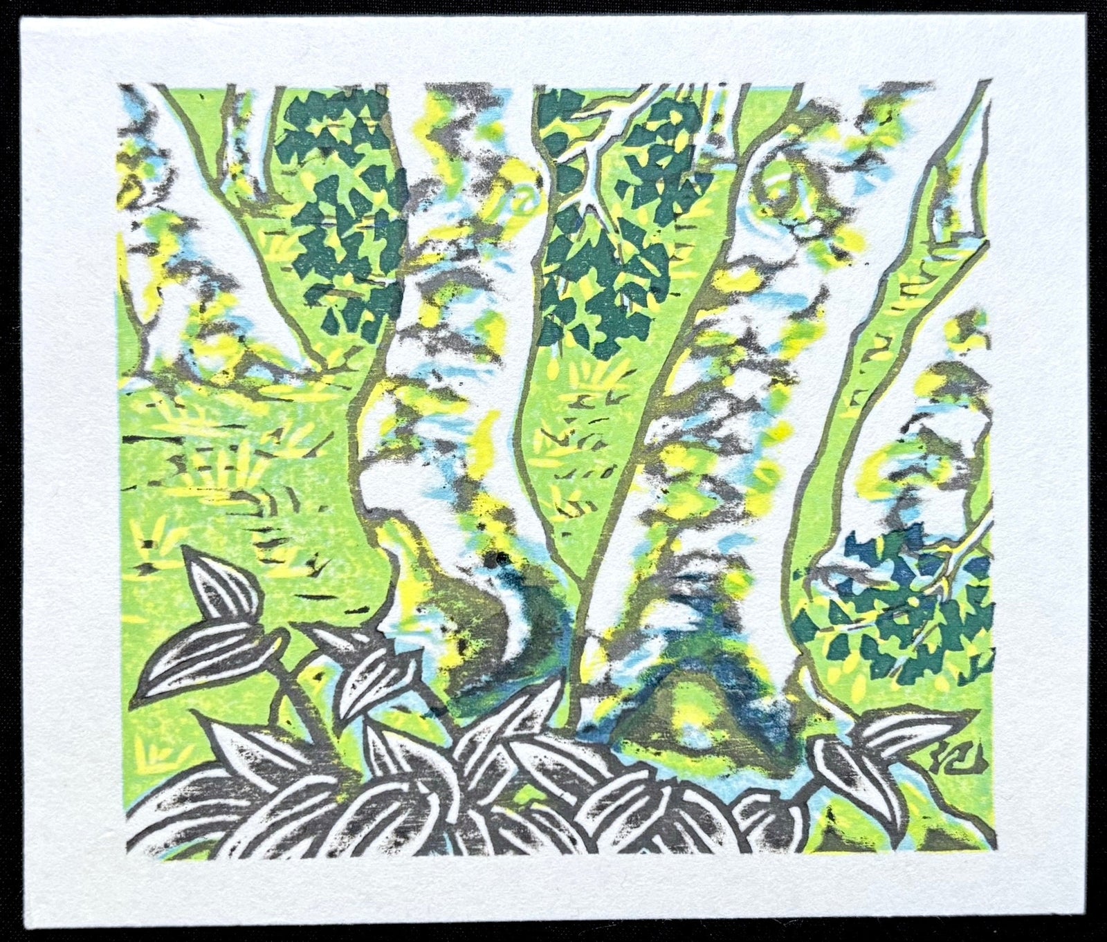  - Birch Trees - Kieko Tsurusawa - SAKURA FINE ART