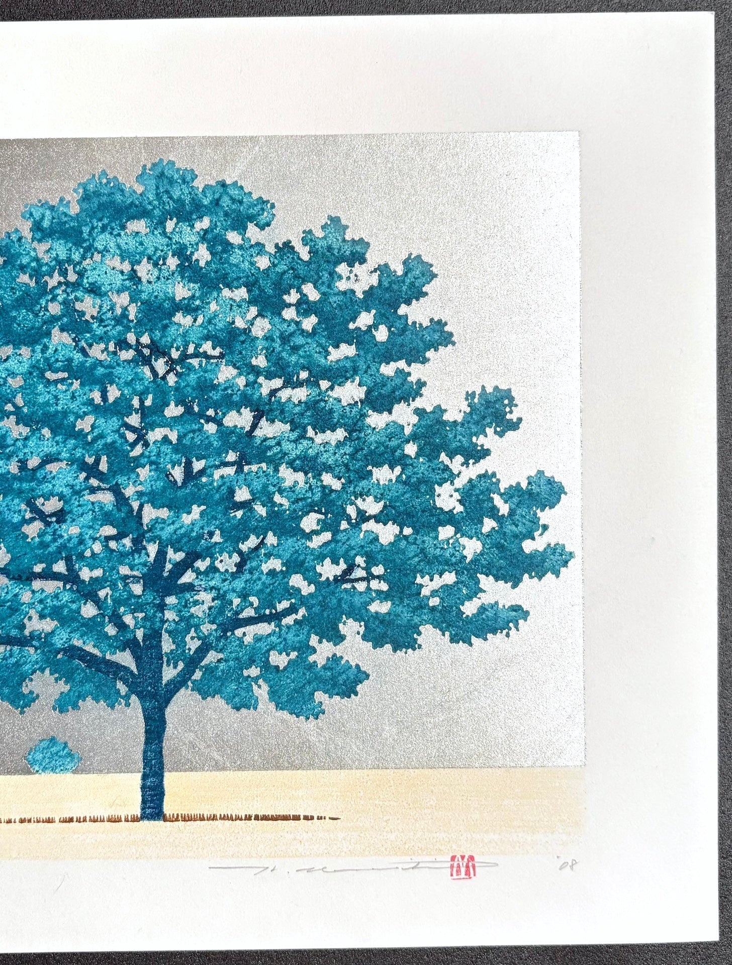  - Blue Tree - Hajime Namiki - SAKURA FINE ART