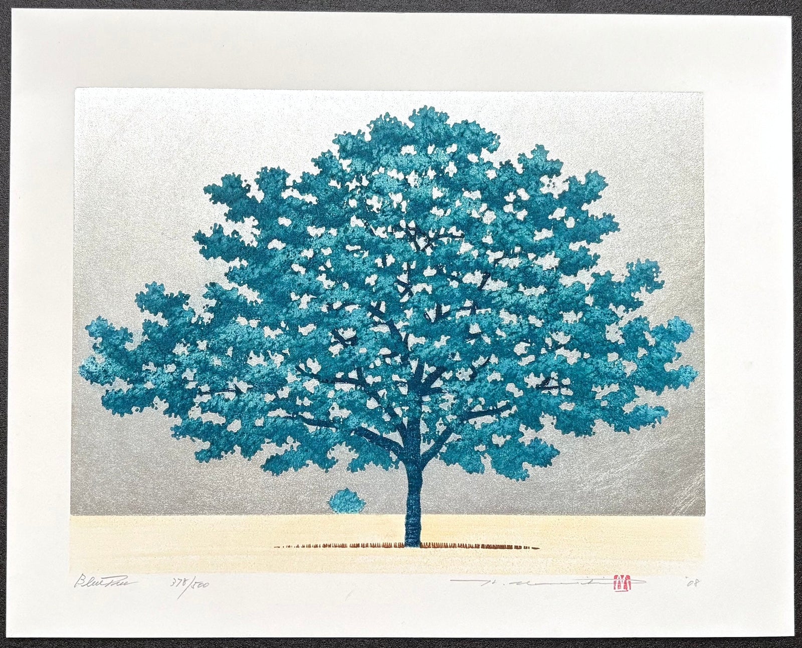  - Blue Tree - Hajime Namiki - SAKURA FINE ART
