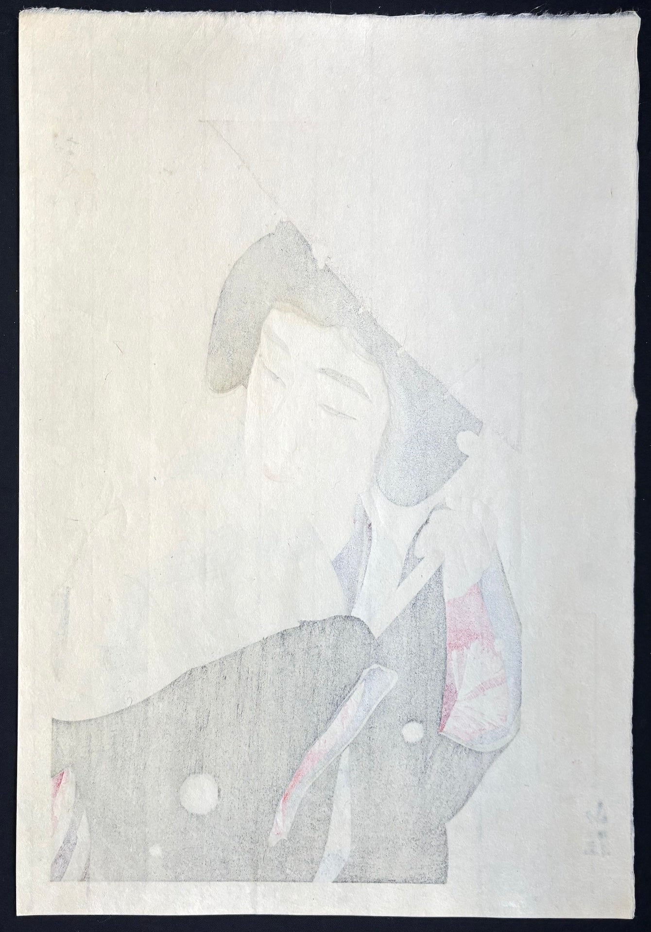  - Botan Yuki (Peony Snowflakes) - Kotondo Torii - SAKURA FINE ART