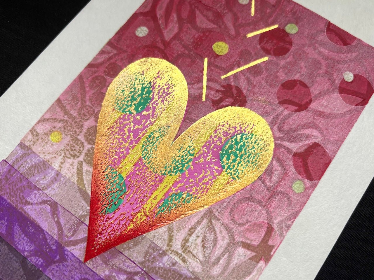  - Budou - HEART {Aka}, (Grape - Heart {Red} ) - Mitsuru Hiraki - SAKURA FINE ART