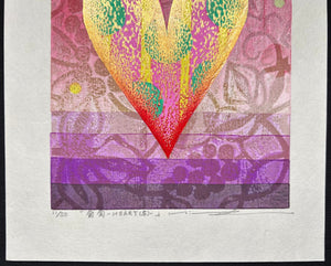  - Budou - HEART {Aka}, (Grape - Heart {Red} ) - Mitsuru Hiraki - SAKURA FINE ART