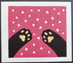  - Cat's Paws and Triangular Snowflakes　 - Takashi Ohno - SAKURA FINE ART