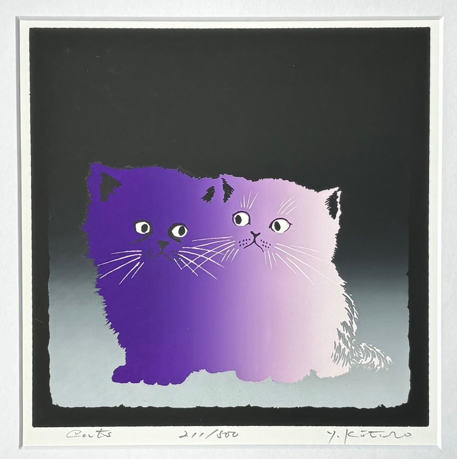  - Cats - Kotaro Yoshioka - SAKURA FINE ART