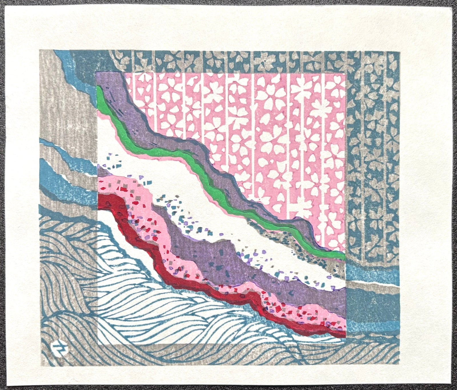  - Cherry Blossoms and Waves - Takao Sano - SAKURA FINE ART