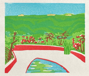 - Distant Summer View - Yoshisuke Funasaka - SAKURA FINE ART