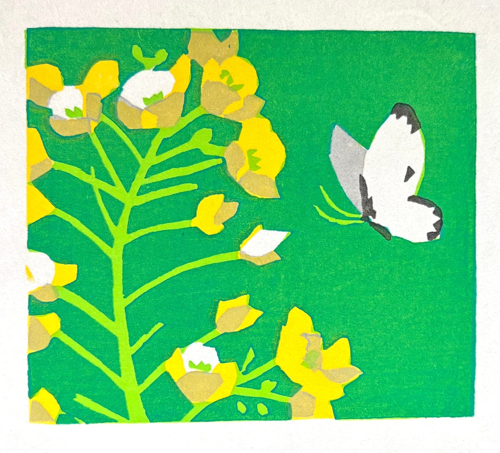  - Flower and Butterfly - Yutaka Okubo - SAKURA FINE ART