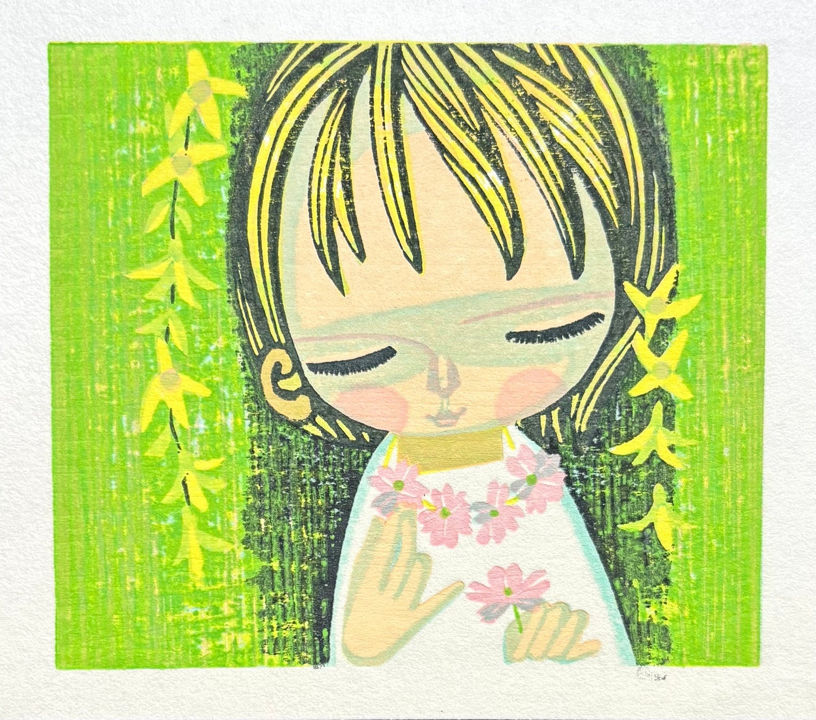  - Forsythia - Shuzo Ikeda - SAKURA FINE ART