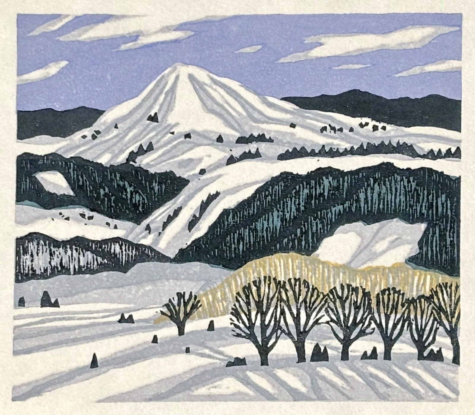 - Fresh Snow - Taku Harada - SAKURA FINE ART
