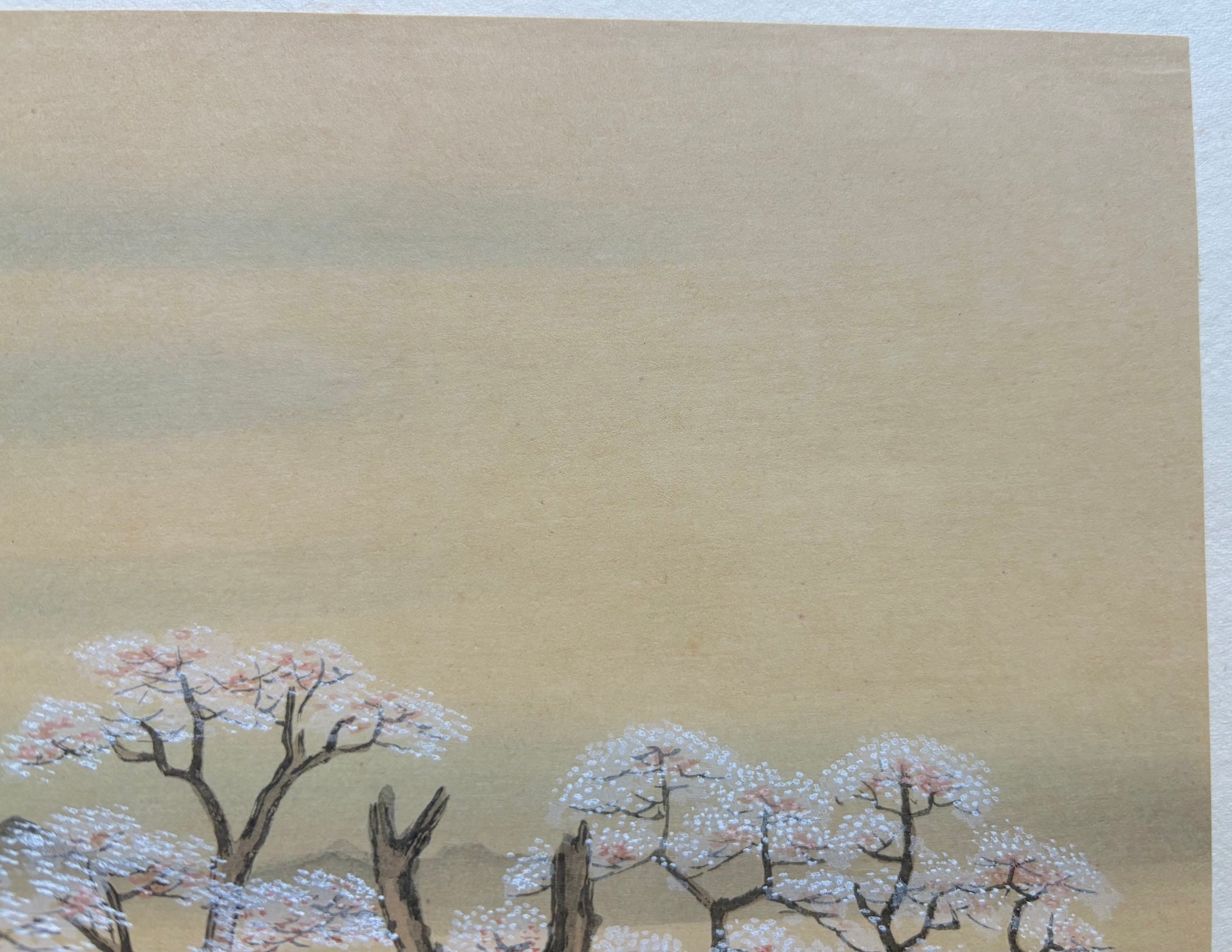  - Fuji Jū - Nikei no uchi, Koganei - zutsumi (The Embankment at Koganei in Musashi Province, From Twelve Views of Mt. Fuji) - SAKURA FINE ART