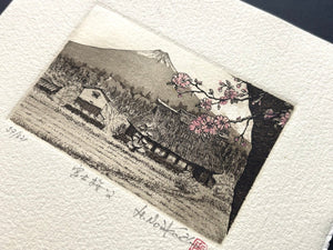 - Fuji Zakura 2 (Cherry Blossoms and Mt. Fuji 2 ) - Hiroto Norikane - SAKURA FINE ART
