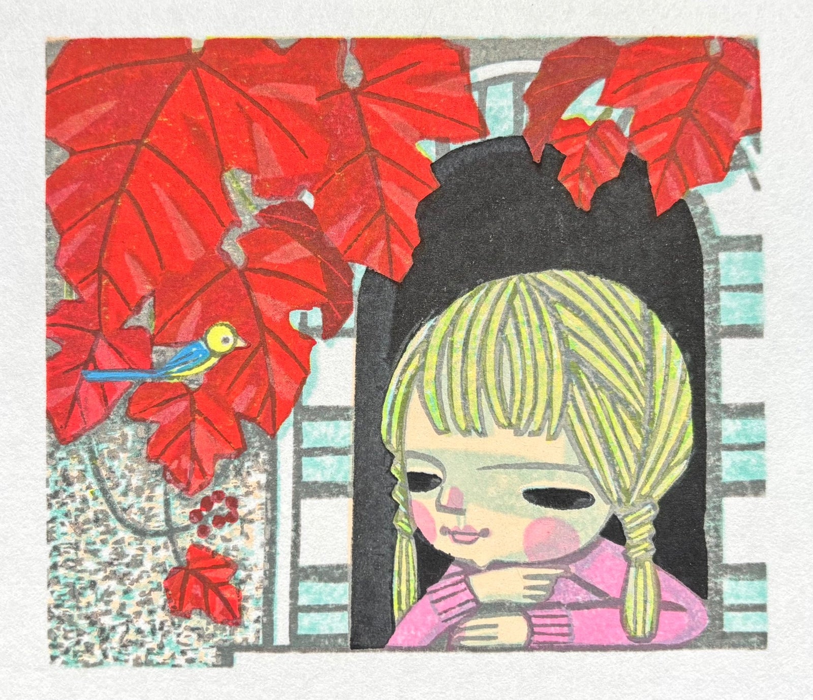  - Girl in Autmn, 2002 - Shuzo Ikeda - SAKURA FINE ART