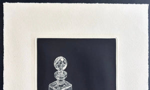 - Glass Bottle and Feathers - Kazuo Yamaguchi - SAKURA FINE ART